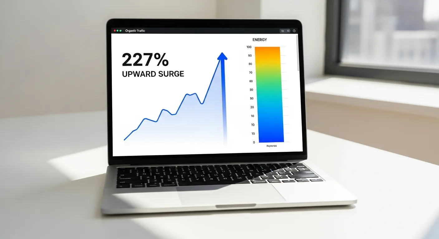 Core DNA: Skyrocketing Organic Traffic by 227%